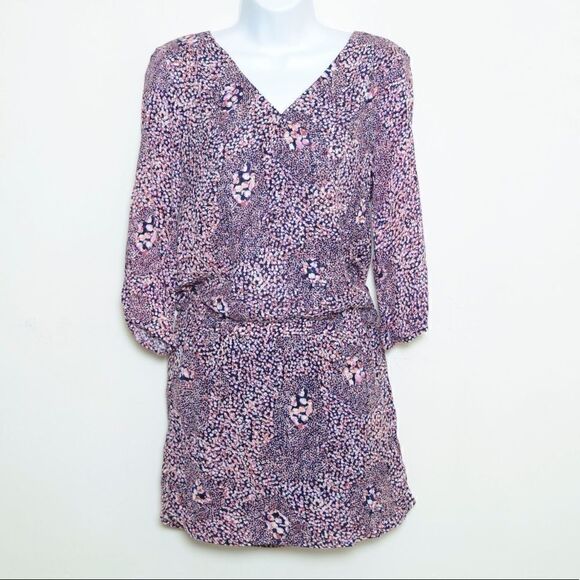 H&M Multicolor Mini Dress 3/4 sleeve - Picture 1 of 6